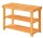SONGMICS Schuhbank LBS04N natur Holz 70,1 cm