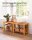 SONGMICS Schuhbank LBS04N natur Holz 70,1 cm
