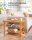 SONGMICS Schuhbank LBS04N natur Holz 70,1 cm