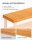 SONGMICS Schuhbank LBS04N natur Holz 70,1 cm
