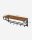 VASAGLE Wandgarderobe LCR12BX braun Metall 5 Haken 66,0 x 27,0 cm, 1 St.