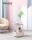 VASAGLE Beistelltisch rund Spanplatte rosa 45,0 x 45,0 x 50,0 cm, 1 St.