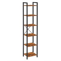 VASAGLE Bücherregal braun, schwarz 40,0 x 30,0 x...