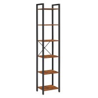VASAGLE Bücherregal braun, schwarz 40,0 x 30,0 x...