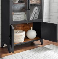 VASAGLE Sideboard, LSC053B01 braun 70,0 x 30,0 x 101,0 cm, 1 St.