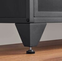 VASAGLE Sideboard, LSC053B01 braun 70,0 x 30,0 x 101,0 cm, 1 St.