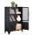 VASAGLE Sideboard, LSC053B01 braun 70,0 x 30,0 x 101,0 cm, 1 St.