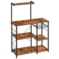 VASAGLE Küchen-Organizer braun, schwarz 90,0 x 40,0...