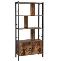 VASAGLE Bücherregal braun, schwarz 74,0 x 30,0 x...