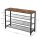VASAGLE Schuhregal braun, schwarz 100,0 x 30,0 x 72,0 cm, 1 St.