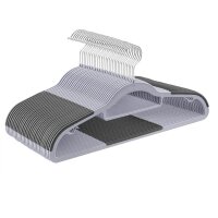 SONGMICS Kleiderbügel grau, 30 St.