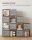 VASAGLE Bücherregal braun 129,5 x 29,0 x 129,5 cm, 1 St.