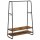 VASAGLE Kleiderständer braun Metall 6 Haken 100,0 x 160,0 cm, 1 St.