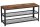 VASAGLE Sitzbank LBS078B01 braun, schwarz Holz 100,0 cm