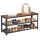 VASAGLE Sitzbank LBS078B01 braun, schwarz Holz 100,0 cm
