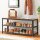 VASAGLE Sitzbank LBS078B01 braun, schwarz Holz 100,0 cm