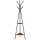 VASAGLE Kleiderständer RCR16BX braun Metall 6 Haken 49,5 x 179,0 cm, 1 St.