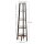 VASAGLE Eckregal braun, schwarz 45,5 x 30,0 x 159,0 cm, 1 St.