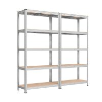 SONGMICS Schwerlastregal GLR040E02 silber 90,0 x 40,0 x...