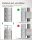 SONGMICS Schwerlastregal GLR040E02 silber 90,0 x 40,0 x 180,0 cm