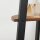 VASAGLE Eckregal braun, schwarz 48,5 x 34,0 x 125,0 cm, 1 St.
