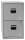 BISLEY Home PFA 2 Hängeregistraturschrank silber 2 Schubladen 41,3 x 40,0 x 67,2 cm, 1 St.