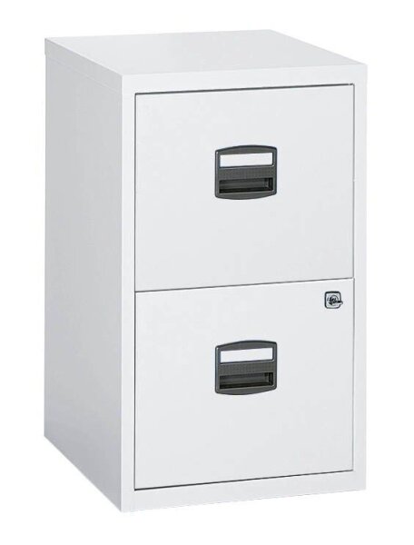 BISLEY Home PFA 2 Hängeregistraturschrank verkehrsweiß 2 Schubladen 41,3 x 40,0 x 67,2 cm, 1 St.