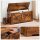 VASAGLE Sitztruhe LSB060T01 braun Holz 100,0 cm