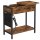 VASAGLE Beistelltisch rechteckig Spanplatte braun 60,0 x 31,5 x 60,0 cm, 1 St.