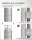 SONGMICS Schwerlastregal GLR050E01 silber 100,0 x 50,0 x 200,0 cm