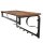 VASAGLE Wandgarderobe LCR11BX braun Metall 7 Haken 60,0 x 31,7 cm, 1 St.