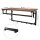 VASAGLE Wandgarderobe LCR11BX braun Metall 7 Haken 60,0 x 31,7 cm, 1 St.