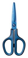 PLUS JAPAN Schere schwarz-blau 17,5 cm