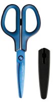 PLUS JAPAN Schere schwarz-blau 17,5 cm