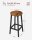 VASAGLE Barhocker LBC32X braun, 2 St.