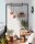 SONGMICS Wandgarderobe schwarz Metall 92,0 x 2,6 cm, 2 St.