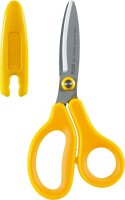 PLUS JAPAN Linkshänder-Schere gelb 14,5 cm