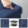 SONGMICS Sitztruhe LSF77IN blau Stoff 110,0 cm