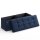 SONGMICS Sitztruhe LSF77IN blau Stoff 110,0 cm