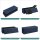 SONGMICS Sitztruhe LSF77IN blau Stoff 110,0 cm
