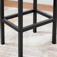VASAGLE Barhocker LBC65X braun, 2 St.