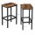 VASAGLE Barhocker LBC65X braun, 2 St.