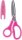 PLUS JAPAN Kinderschere pink 14,5 cm