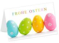 LUMA Grußkarte Ostern Eierparade DIN B6  ( LU898 )