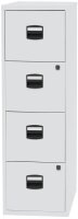 BISLEY Home PFA 4 Hängeregistraturschrank verkehrsweiß 4 Schubladen 41,3 x 40,0 x 132,1 cm, 1 St.