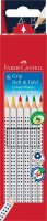 FABER-CASTELL GRIP Kreidestifte farbsortiert 6 St.