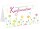 LUMA Konfirmationskarte Blumen LU1930 DIN B6, 1 St.
