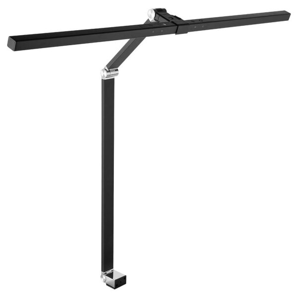 ALCO 937-11 LED Schreibtischlampe schwarz 10,8 W mit Tischklemme