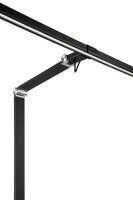 ALCO 937-11 LED Schreibtischlampe schwarz 10,8 W mit Tischklemme
