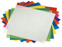 folia Faltblätter transparent 20 x 20 cm mehrfarbig...